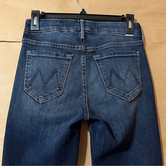 Mother | The Looker Crop On The Edge Jeans Mid Rise Skinny Denim Size 25 - Picture 12 of 15